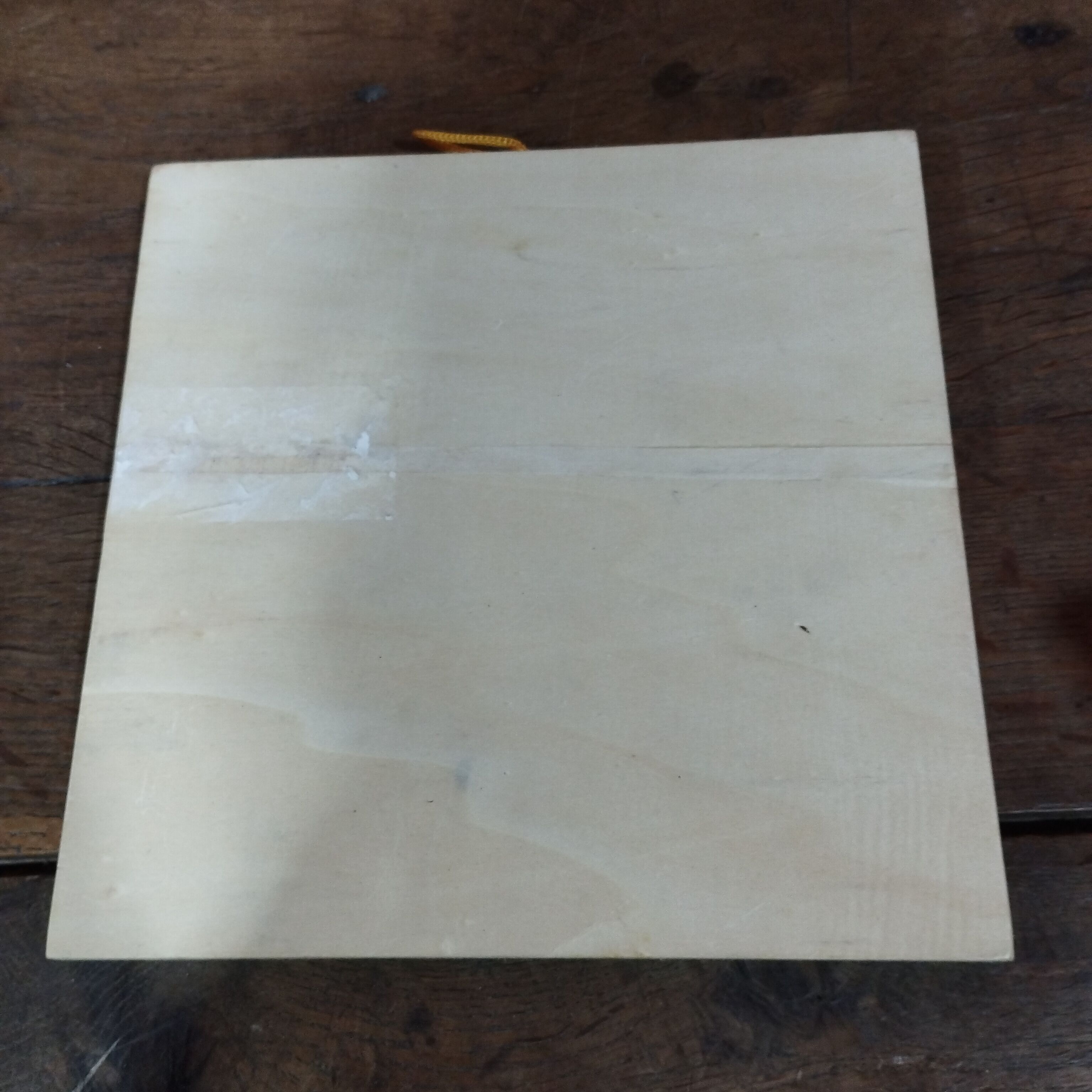 Jeu de dames anglaises en bois