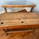 Bureau d'écolier double