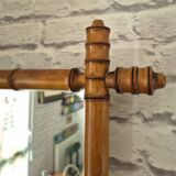 Vintage belle epoque bamboo mirror