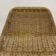 Suite of six vintage bar stools in rattan design Rohe 1960