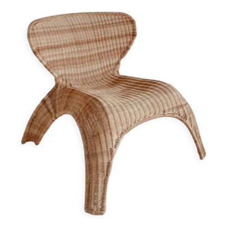 Wicker armchair IKEA 1990 Vintage
