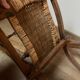 Victorian folding chair 19th century gothic caning Art & Craft
