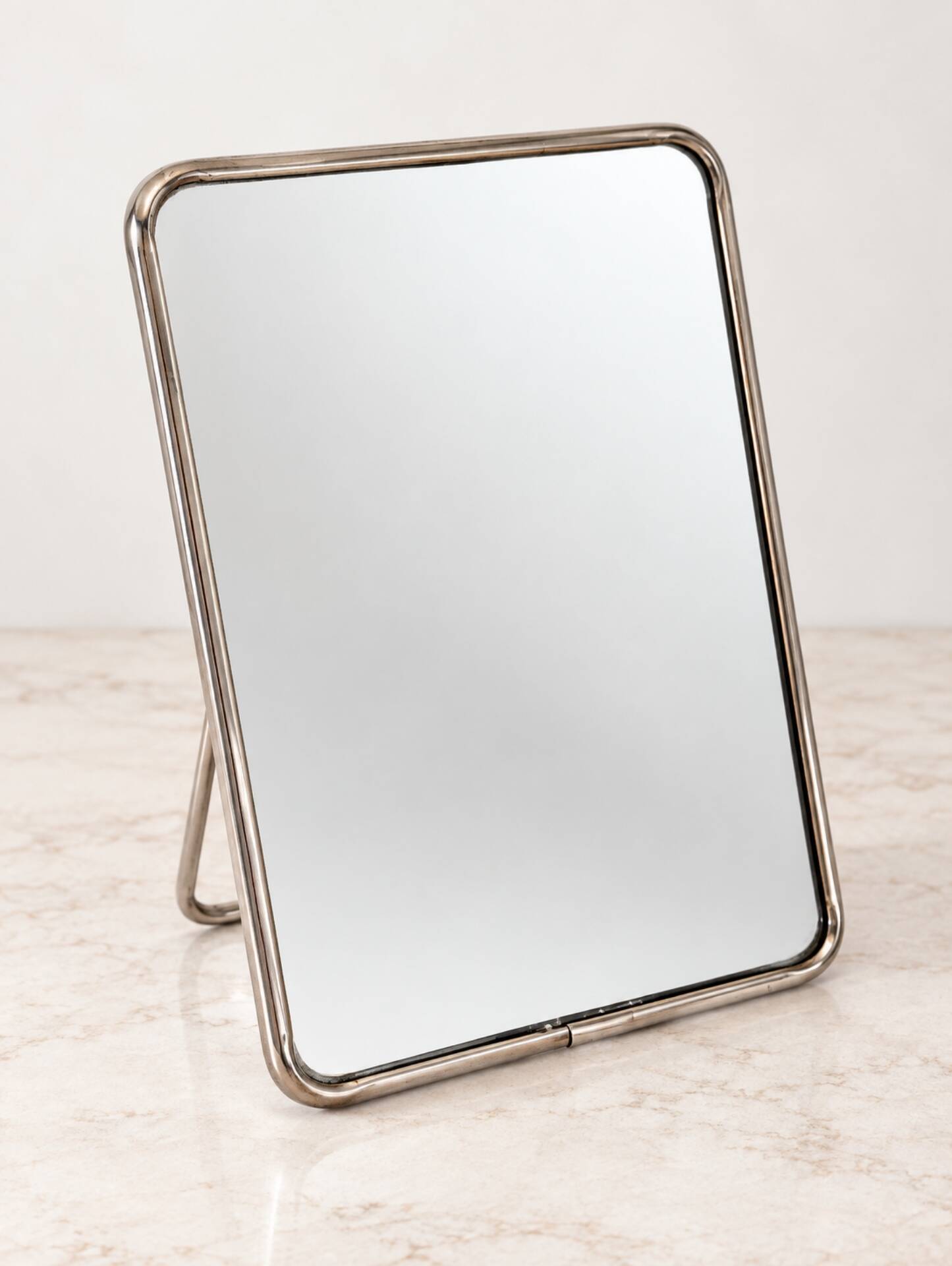 Miroir de barbier chromé – années 1950/60