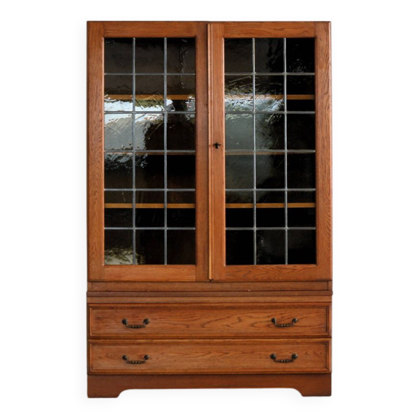 Vitrine art déco buffet années 1950 - Bon état sur Selency