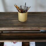 Vintage rolling shelf craft furniture