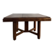 Art Deco dining table — Stamped Maurice Alet (1925–1935)