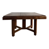 Art Deco dining table — Stamped Maurice Alet (1925–1935)