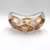 Crystal vase with a bowl, Poland, 1960s