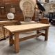 Solid oak farmhouse table