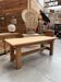Solid oak farmhouse table