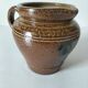 Glazed stoneware jug – hand-painted decoration