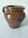 Glazed stoneware jug – hand-painted decoration