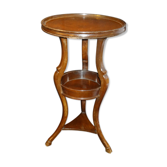 Side table tripode in mahogany XlXe