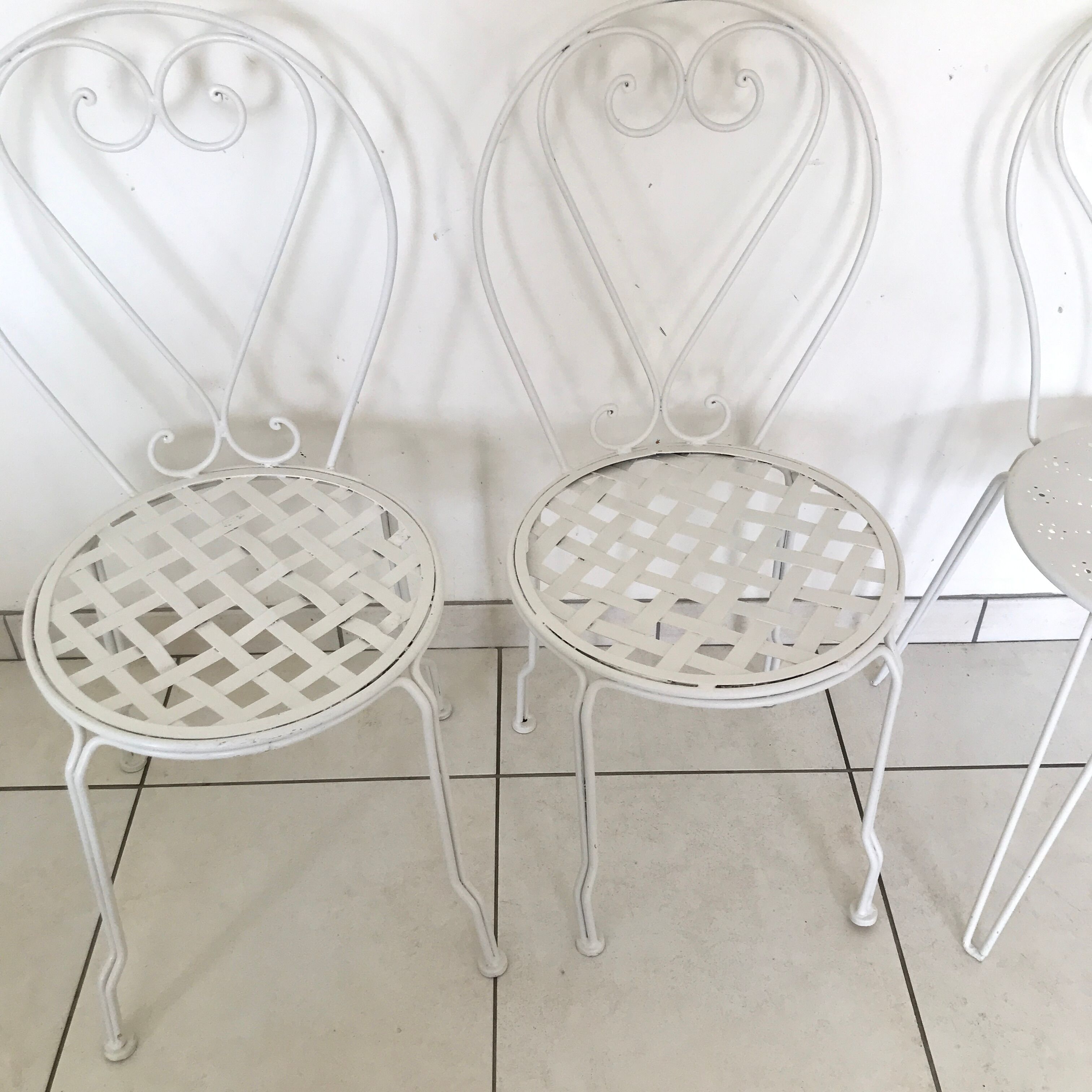 Old French garden furniture