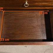 Small Chiffonnière Living Room Table in Mahogany, Louis XVI – 18th Century