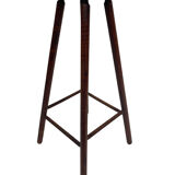 Vintage barstool, wood, 60s