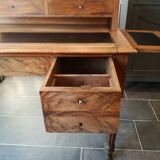 Louis Philippe 19th-century walnut desk Louis Philippe