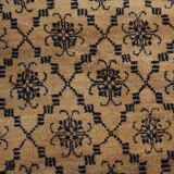 Vintage Turkish Oushak Rug Handwoven 114x193 cm