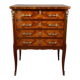 Marquetry bar cabinet, Louis XV style, 20th century