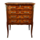 Marquetry bar cabinet, Louis XV style, 20th century