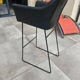 Genuine leather bar stools