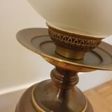 Copper floor lamp