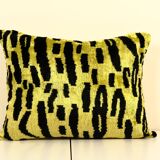 Coussin Ikat tigre
