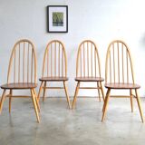 Série de quatre chaises « Quaker »par Lucian Ercolani