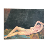Sleeping, oil on canvas 1972