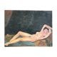 Sleeping, oil on canvas 1972