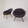 Set of 2 Bucket Lounge Chairs by Miroslav Navrátil for Vertex, 1960's