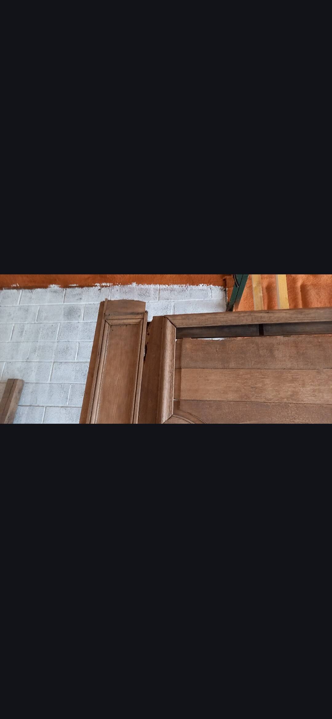 Cheminée et trumeau de château XVIIIe en chêne