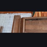 Cheminée et trumeau de château XVIIIe en chêne