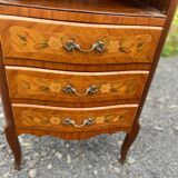 Louis XV style rosewood bedside table