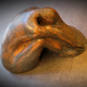Earthen sculpture's body