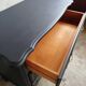 Commode vintage relookée noir
