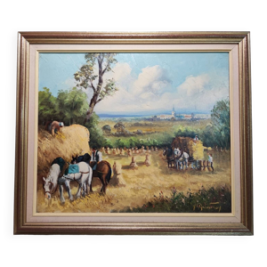 peinture à l'huile