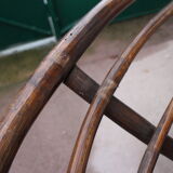 Vintage rattan easy chair