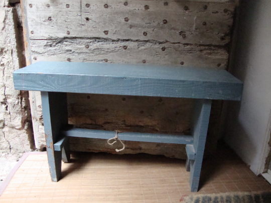 Vintage wooden bench
