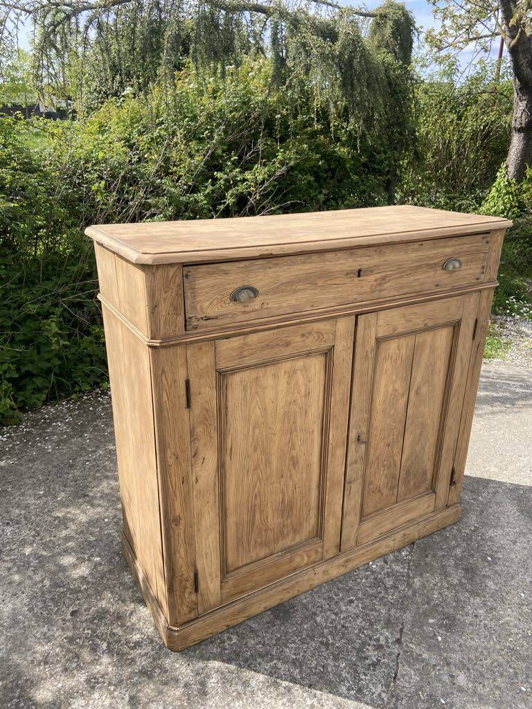 Parisian sideboard in raw wood