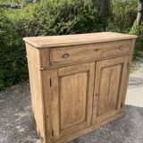 Parisian sideboard in raw wood