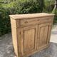 Buffet parisien en bois brut