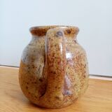 Pyrite stoneware pitcher