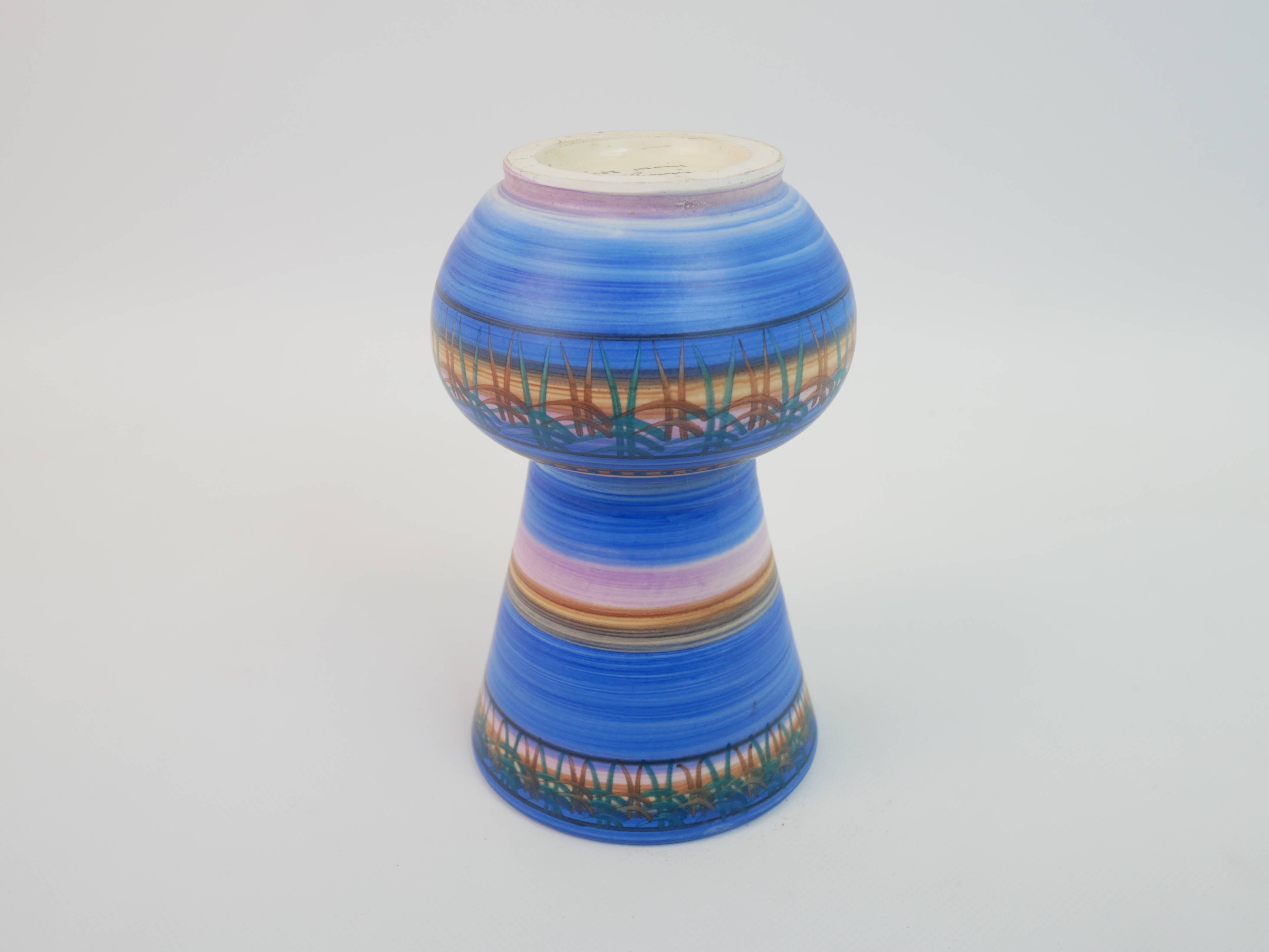 Grand vase signé MG Vallauris