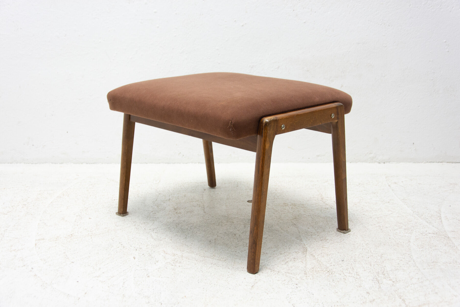 Mid century stool, footrest, 1960´s, Czechoslovakia