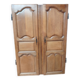 Portes d'armoire en chêne