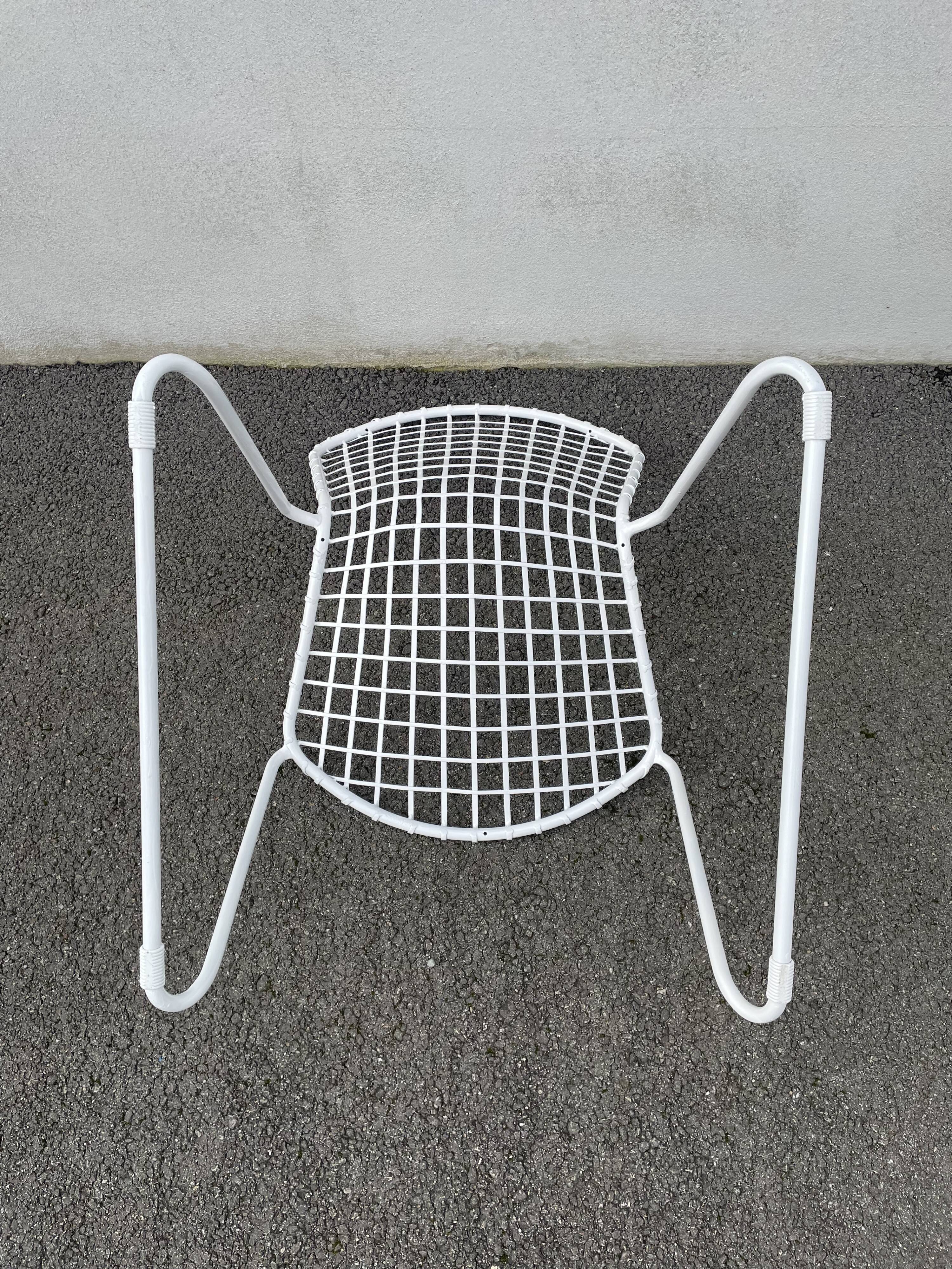 Vintage metal chair