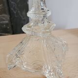 Large glass candlestick