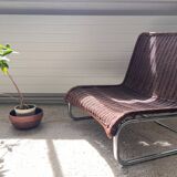 70's rattan armchair