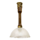 Angelo Brotto - Lustre en verre de Murano et bronze - Mid-Century - Esperia,
